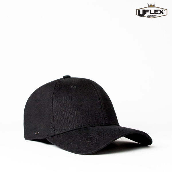 UFlex Adults Pro Style 6 Panel Fitted Cap Thumbnail